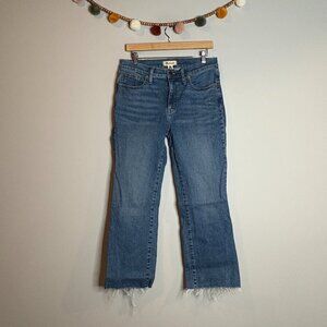 Madewell Mid-Rise Kick Out jeans